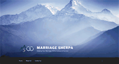 Desktop Screenshot of marriagesherpa.com